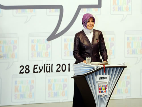 The First Lady's Address at the Talking Book Festival in the City of Ordu